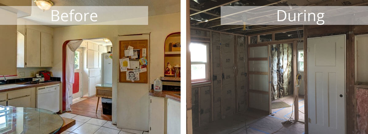 Kitchen Remodel Before & After